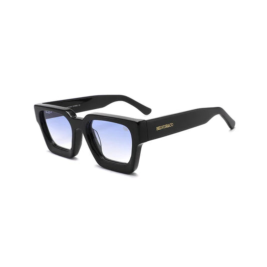 Larsson Gloss Black /Blue